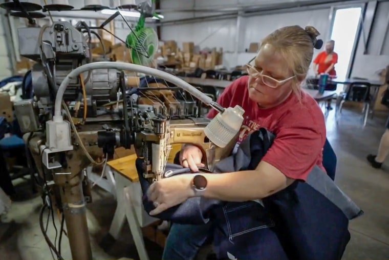 Jeans factory.