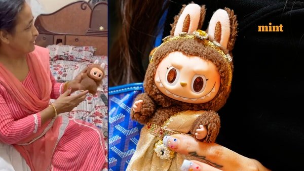Viral video: Daughter fools mother, says Labubu doll is a Chinese god; check what happens next
